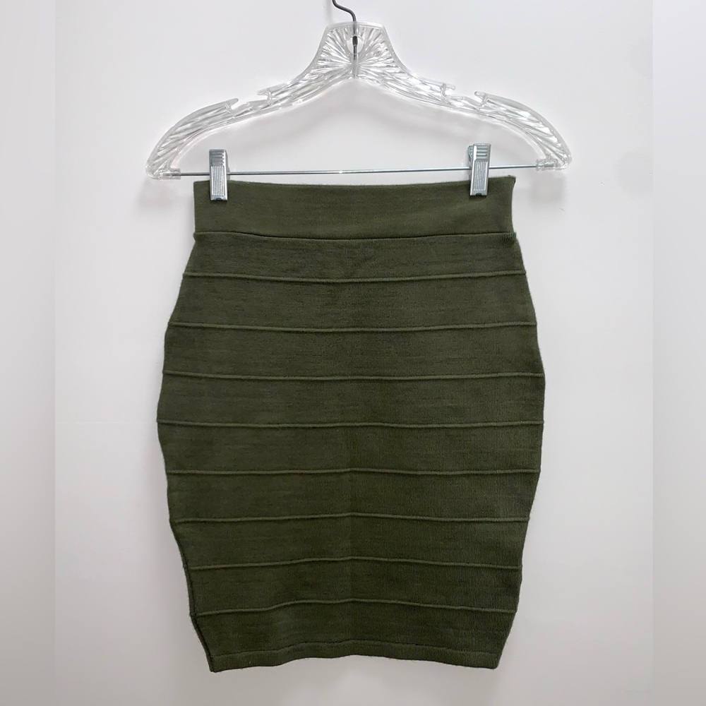 Love Culture Knit Bodycon Skirt Size Medium